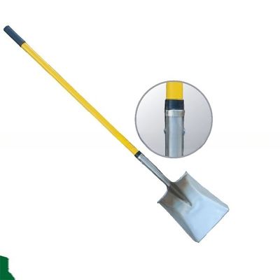 S519LS Quadratspitze Schaufel mit langem Glasfasergriff
