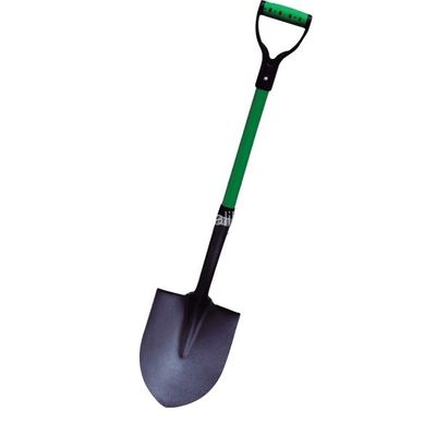 Gartenspade Grabung Werkzeug Typ S518GY-B Rundpunkt Schaufel mit Glasfaser Griff Y