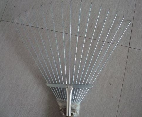 15T Aluminium Greifer Verstellbarer Stahl Rake Ideal für DIY Grade Gartenarbeit Aufgaben