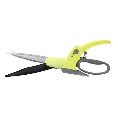 Antislip-Grip-Grassscheren 360 Dreh-Einhand-Grasschneidemaschine Rasen-Kanten-Scheren