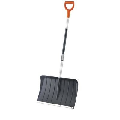 Stahlrohr D-Grip Schneeschuppe mit Aluminiumgriffe Schwerlast-Winterwerkzeug