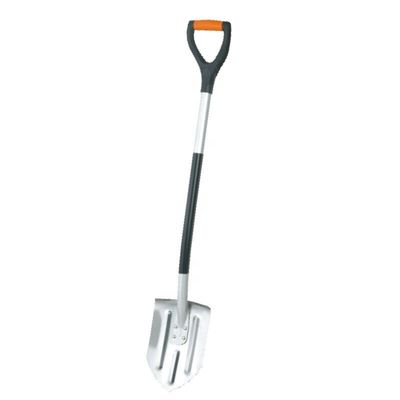 Aluminium-Stahl-Griff Edelstahl-Schnee-Schaufel für lang anhaltende Leistung