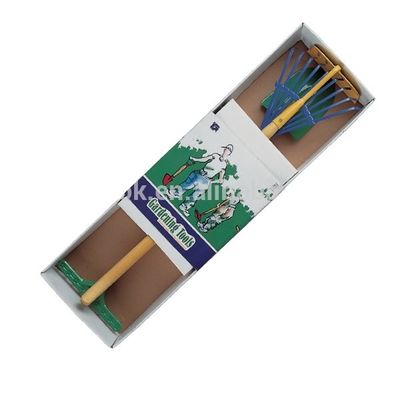 10 Stück Gartenhandwerkzeuge mit langem Holzgriff Multifunktions- und kundenspezifischer Unterstützung