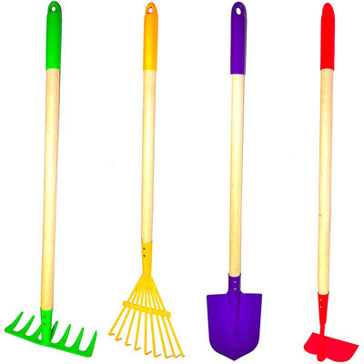 10 Stück Gartenhandwerkzeuge mit langem Holzgriff Multifunktions- und kundenspezifischer Unterstützung