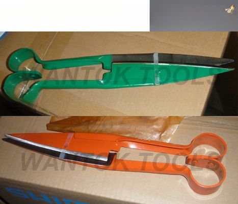 Veterinärische 12,5&quot; tragbare Ziegen-Schafe-Clipper-Schere für pulverbeschichtete Wollschere