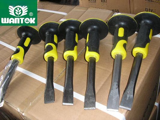 Professionelle Mauerwerk Chisel mit Handschutz 12 Zoll Heavy Duty Flat End Rock Chisel
