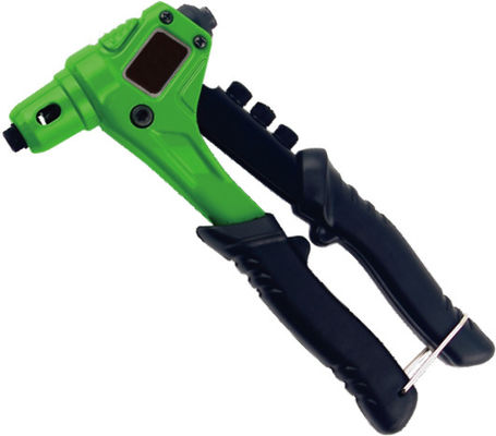 Kundenspezifische Unterstützung Drei Kiefer und doppelte Federn Innen Aluminiumlegierung Hand Riveter