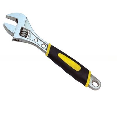 Metrischer Gummi-Handgriff mit Drop-Forged-Verstellschlüssel für OEM-Anpassung und -Unterstützung
