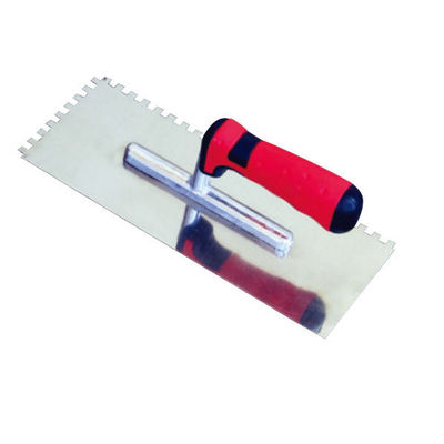 Kohlenstoffstahl-Edelstahl-Klingen-Plastertrolle mit Zähnen und Gummi-Griff